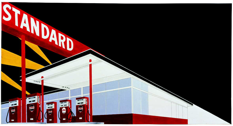 Illustration for article titled Street Artist Takes Over Derelict Gas Station with Brilliant Results